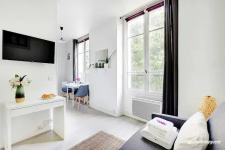 MT-9-BRETAGNE-30, Studio rue de Bretagne au coeur du Marais - Photo 1