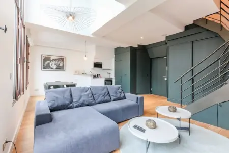 PW-22-CHARONNE-G, Chic duplex loft in trendy Bastille - Photo 1