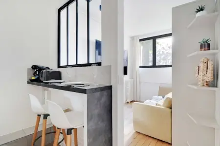 NH-8-AMPERE, Cozy studio - 2P - Batignolles/Parc-Monceau - Photo 1