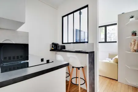 NH-8-AMPERE, Cozy studio - 2P - Batignolles/Parc-Monceau - Photo 8