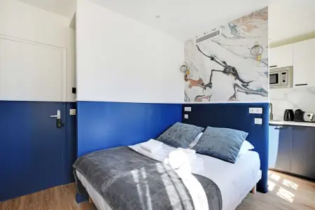 JT-14-MONTCENIS-3B, Studio Cosy pour 2P avec A/C - Proche Montmartre - Photo 1