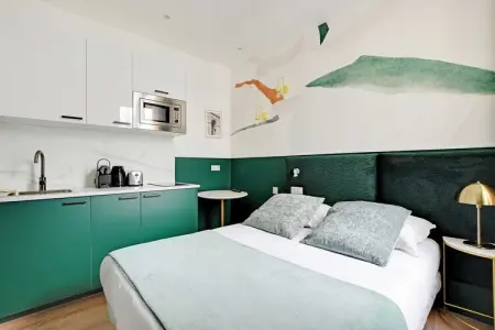 JT-14-MONTCENIS-2D, Beautiful Studio for 2P with A/C - Near Montmartre - Photo 1