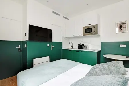 JT-14-MONTCENIS-2D, Beautiful Studio for 2P with A/C - Near Montmartre - Photo 2