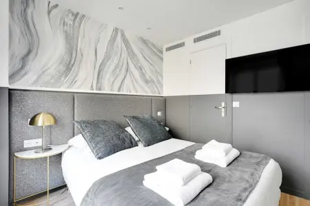 JT-14-MONTCENIS-1C, Modern Studio for 2P with A/C - Near Montmartre - Photo 3
