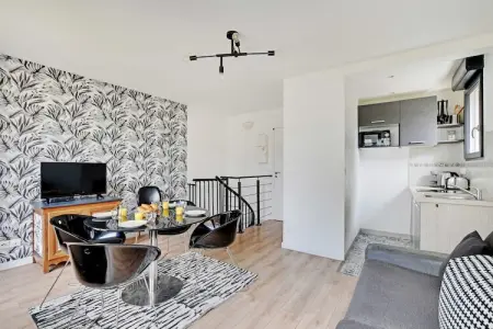 VD-2-ORLY-ONYX, Superbe Duplex avec Sauna 1BR/4P au coeur de la ville d'Orly - Photo 25