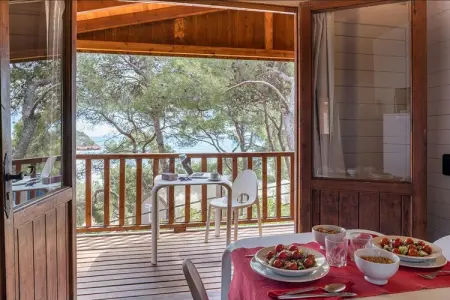 Camping Estival Torre de la Mora WOODEN BUNGALOW 5 PAX, Bungalow à Tarragone près de la plage - Photo 16