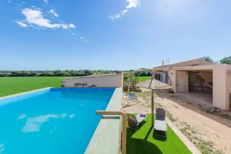 Son JuliÀ, Villa à Porreres avec Piscine Privée & BBQ - Photo 5