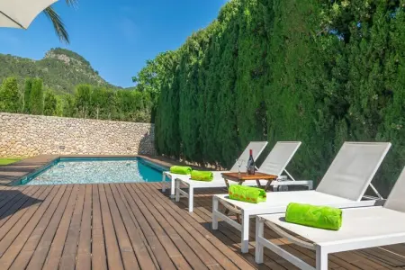 Can Cabrit, Villa à Alaró avec piscine d'eau salée - Photo 14