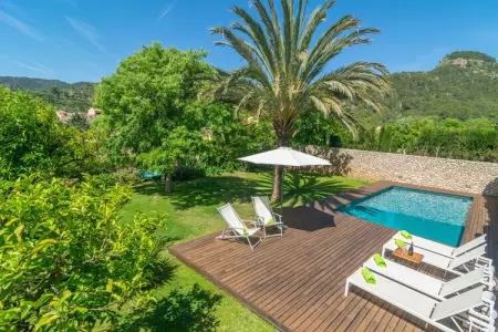 Can Cabrit, Villa à Alaró avec piscine d'eau salée - Photo 20
