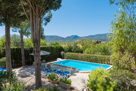 Can Reure, Maison à Inca avec Vue Montagne et Piscine - Photo 12