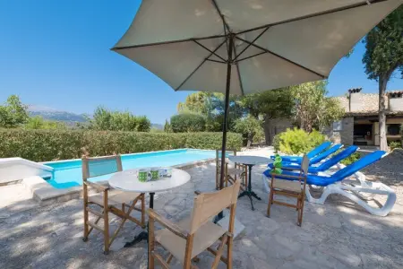 Can Reure, Maison à Inca avec Vue Montagne et Piscine - Photo 15