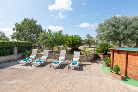Son Rossinyol, Maison de Charme à Llubí avec Piscine et Jardin - Photo 2