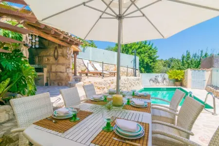 Es Raco, Villa à Caimari avec Piscine et Vue - Photo 7