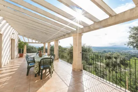 Son Morey, Maison à Vilafranca avec Piscine d'Eau Salée - Photo 1