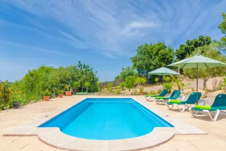 Son Morey, Maison à Vilafranca avec Piscine d'Eau Salée - Photo 6