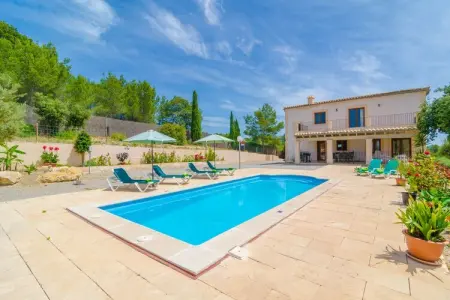 Son Morey, Maison à Vilafranca avec Piscine d'Eau Salée - Photo 7