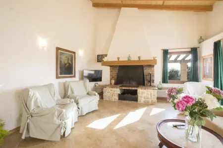Son Morey, Maison à Vilafranca avec Piscine d'Eau Salée - Photo 10