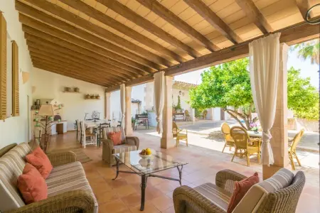 Sa Verdera, Villa rustique à Maria de la Salut avec piscine - Photo 3