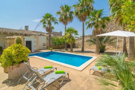 Sa Verdera, Villa rustique à Maria de la Salut avec piscine - Photo 7