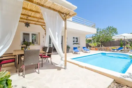Xalet S'escaleta, Villa à Cala Santanyi avec Piscine Privée - Photo 7