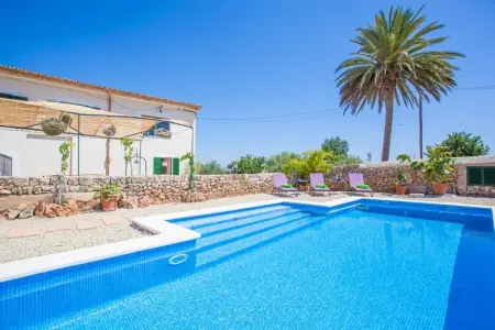 Sa Vinyota, Villa à Llubí avec Piscine et Vue Montagne - Photo 6