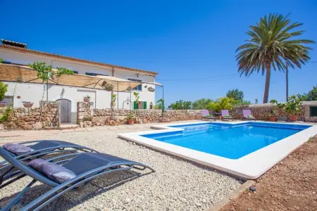 Sa Vinyota, Villa à Llubí avec Piscine et Vue Montagne - Photo 7