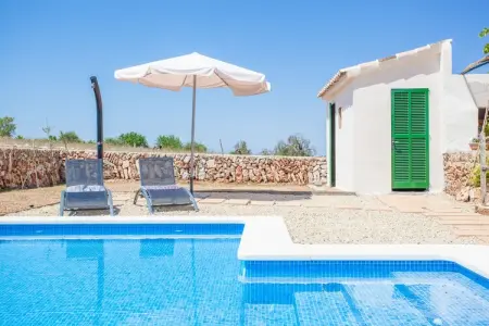 Sa Vinyota, Villa à Llubí avec Piscine et Vue Montagne - Photo 10