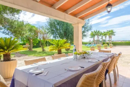 Torre Marina (alga Marina), Villa à Ses Covetes près d'Es Trenc - Photo 4