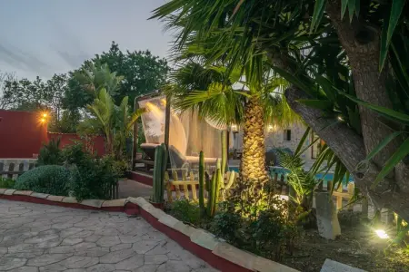 Es Blanquer De Na Fani, Villa à Binissalem avec piscine salée - Photo 15