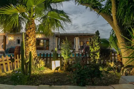 Es Blanquer De Na Fani, Villa à Binissalem avec piscine salée - Photo 16
