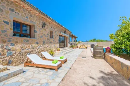 Es Blanquer De Na Fani, Villa à Binissalem avec piscine salée - Photo 20