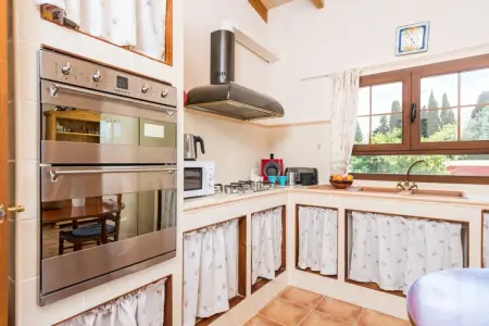 Es Blanquer De Na Fani, Villa à Binissalem avec piscine salée - Photo 36