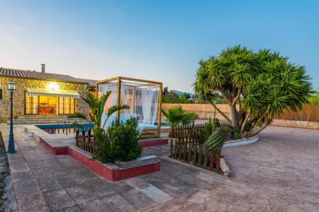 Es Blanquer De Na Fani, Villa à Binissalem avec piscine salée - Photo 49