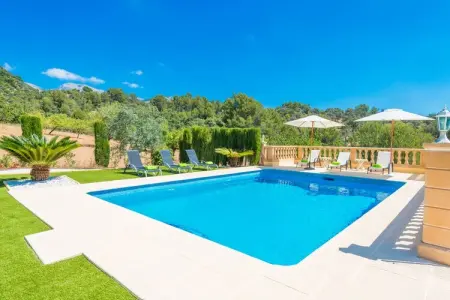 Sa Tanca (mancorina), Maison à Mancor de la Vall avec Vue Montagne - Photo 15