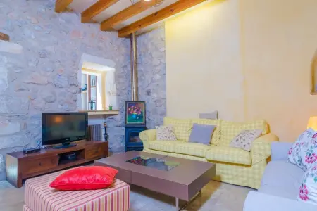 Sa Casa Vella, Villa à Vilafranca avec Piscine d'Eau Salée - Photo 10