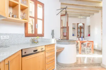 Sa Casa Vella, Villa à Vilafranca avec Piscine d'Eau Salée - Photo 14