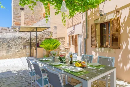Sa Casa Vella, Villa à Vilafranca avec Piscine d'Eau Salée - Photo 25