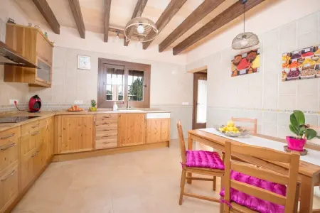 Es Mitja Davall, Villa à Sencelles avec BBQ & Aire de Jeux - Photo 11