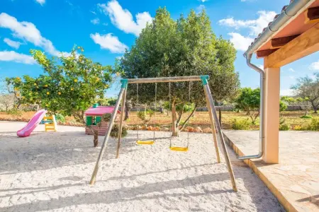 Es Mitja Davall, Villa à Sencelles avec BBQ & Aire de Jeux - Photo 27
