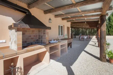 Es Mitja Davall, Villa à Sencelles avec BBQ & Aire de Jeux - Photo 36