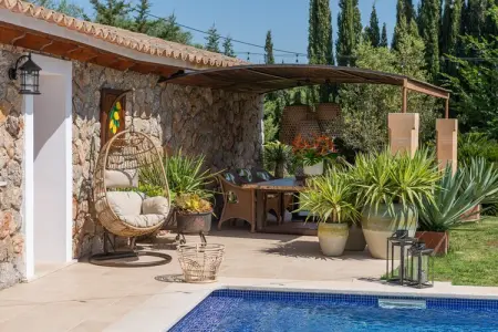 Can Sion, Villa à Esporles avec piscine d'eau salée - Photo 30