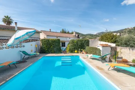 Construcciones Balaguer, Villa à Mancor avec piscine privée et jardin - Photo 8