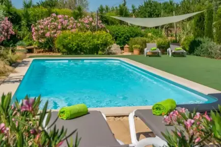 Cas Pilot, Maison Rustique à Santa Maria avec Piscine Salée - Photo 10