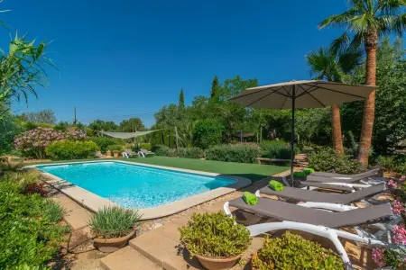Cas Pilot, Maison Rustique à Santa Maria avec Piscine Salée - Photo 11