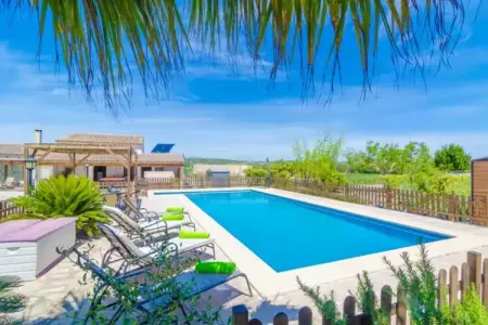 Son Vanrell, Maison Rustique à Montuiri avec Piscine - Photo 6