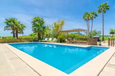Son Vanrell, Maison Rustique à Montuiri avec Piscine - Photo 7