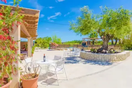 Son Vanrell, Maison Rustique à Montuiri avec Piscine - Photo 19