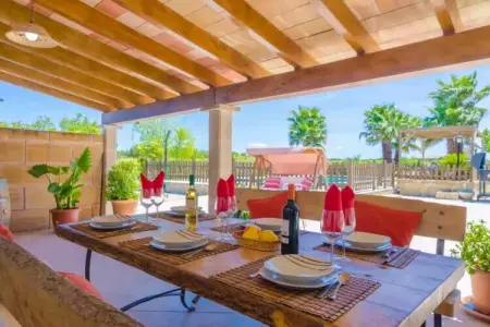 Son Vanrell, Maison Rustique à Montuiri avec Piscine - Photo 22