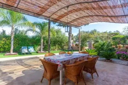 Can Joan Des Forn, Villa à Llubí avec piscine privée et jardin - Photo 17