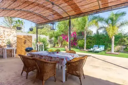 Can Joan Des Forn, Villa à Llubí avec piscine privée et jardin - Photo 22